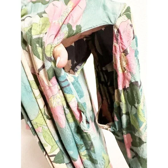 Spell And The Gypsy Collective Nightingale Reversible Kimono Floral Size‎ S/M - Picture 6 of 8